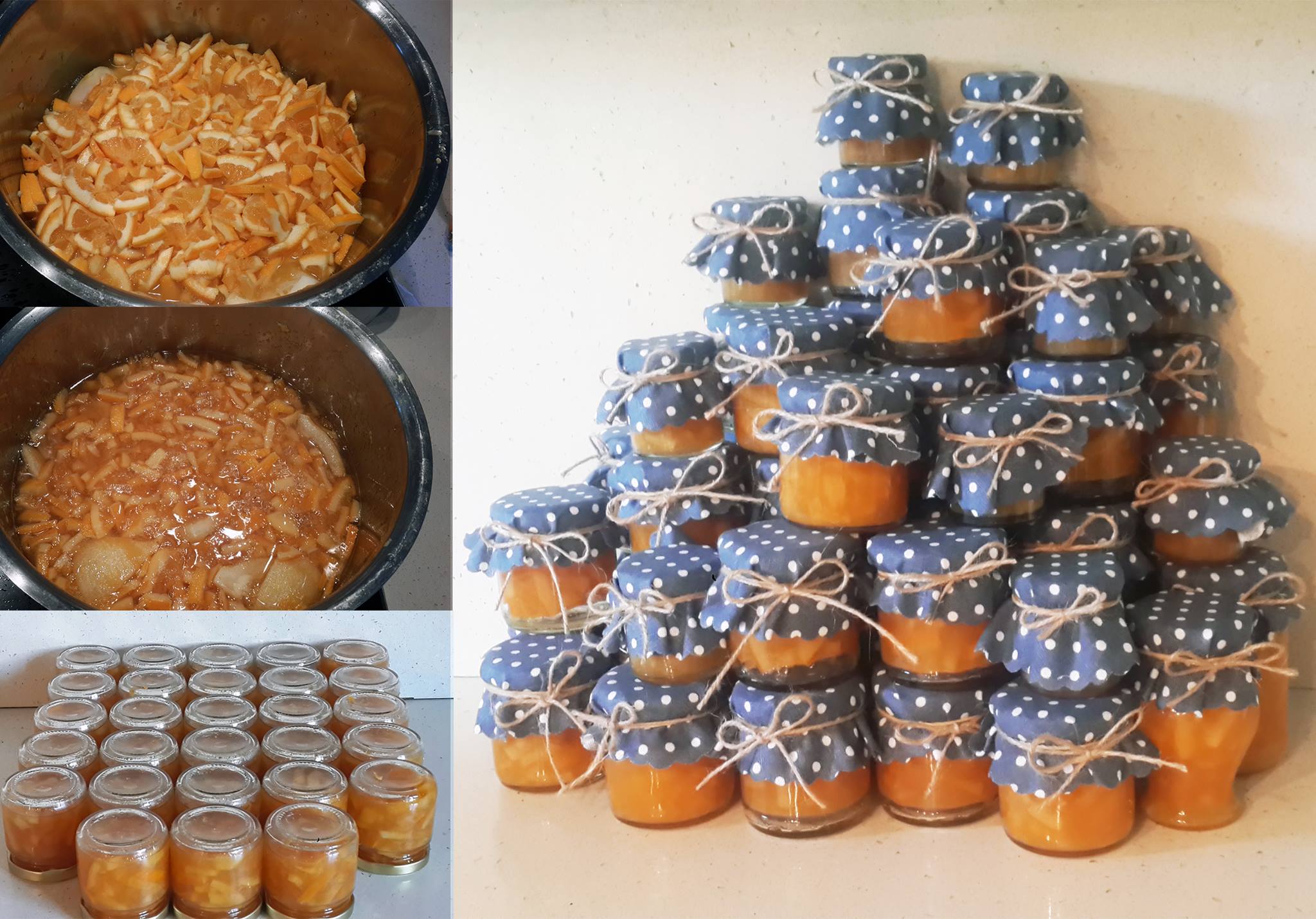 Local orange marmalade Local orange marmalade